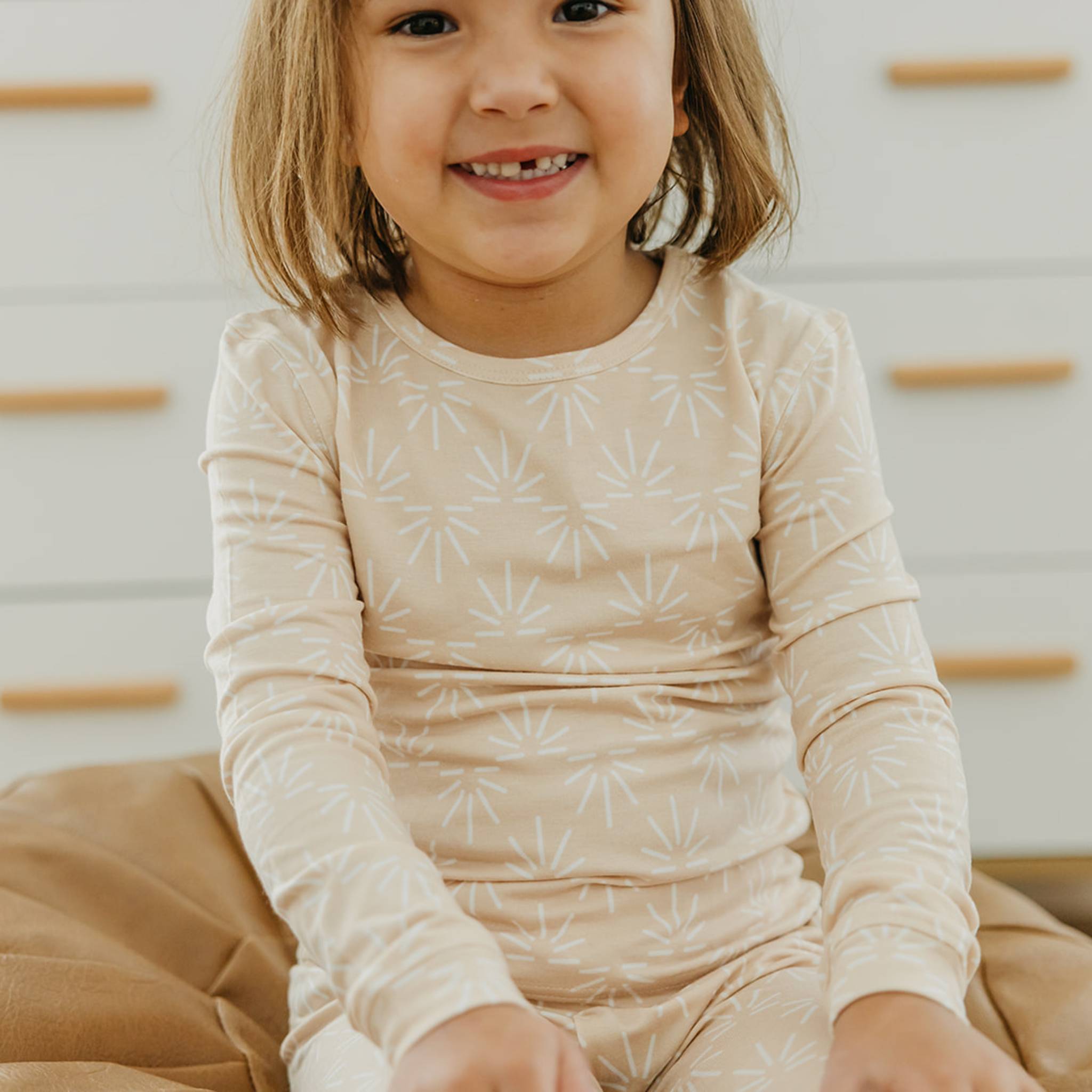 2pc Long Sleeve Pajama Set - Sol