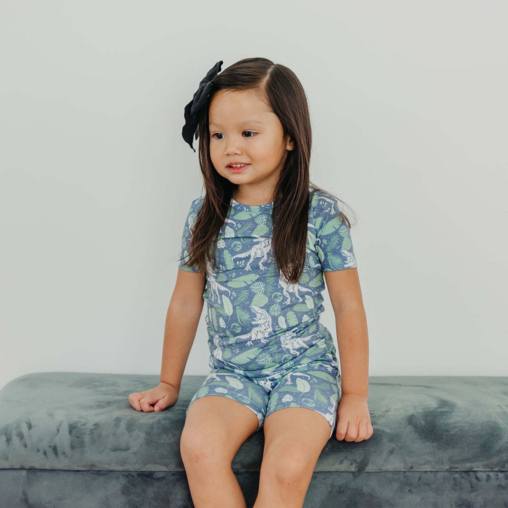 2pc Short Sleeve Pajama Set - Jurassic Park