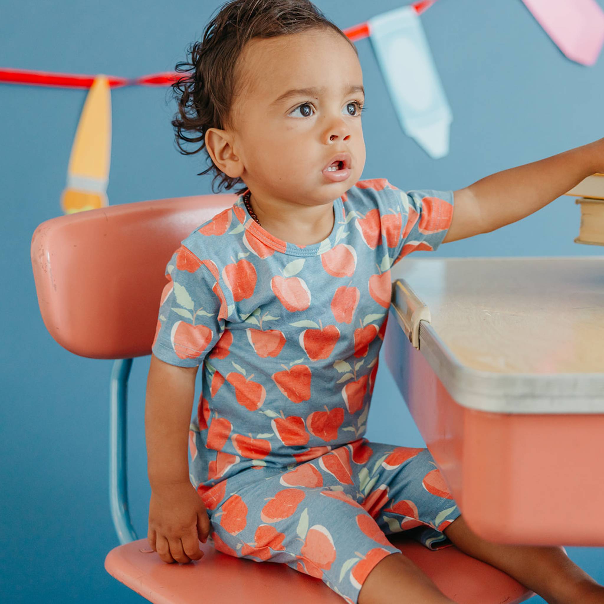 2pc Short Sleeve Pajama Set - Teacher