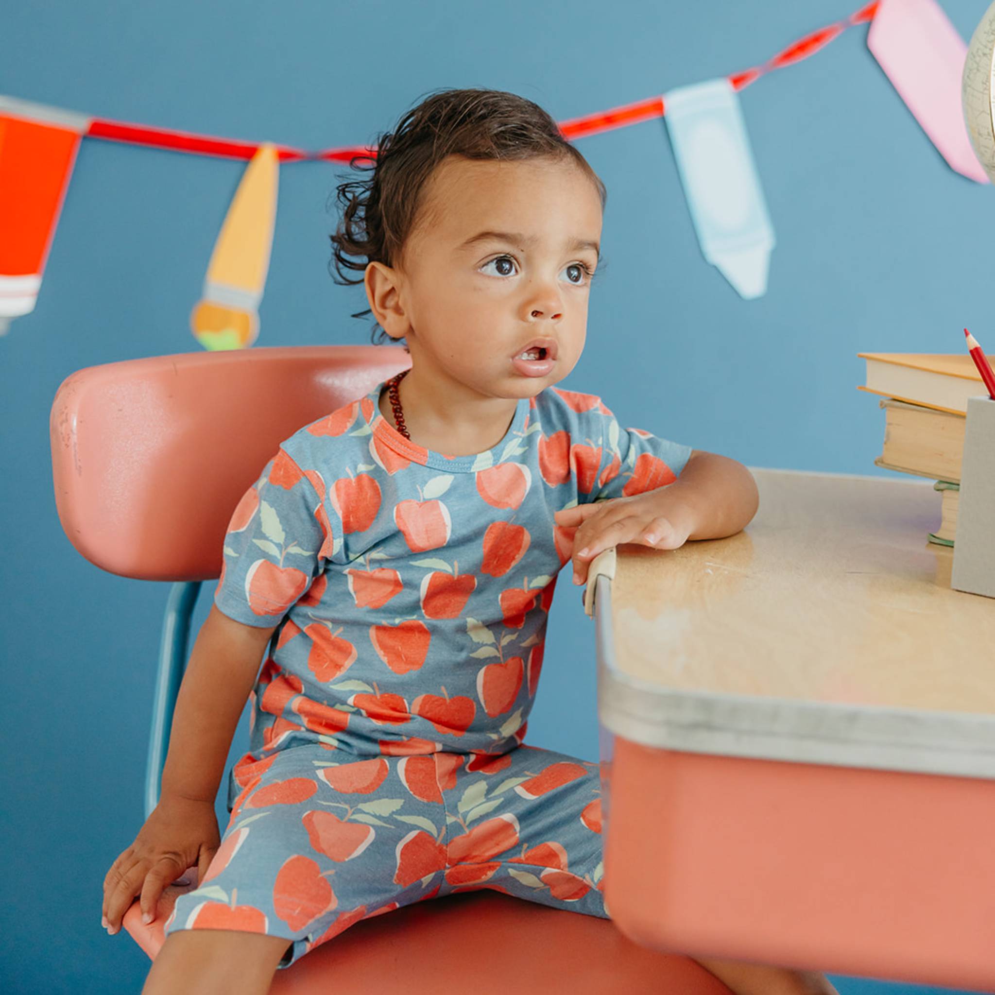 2pc Short Sleeve Pajama Set - Teacher