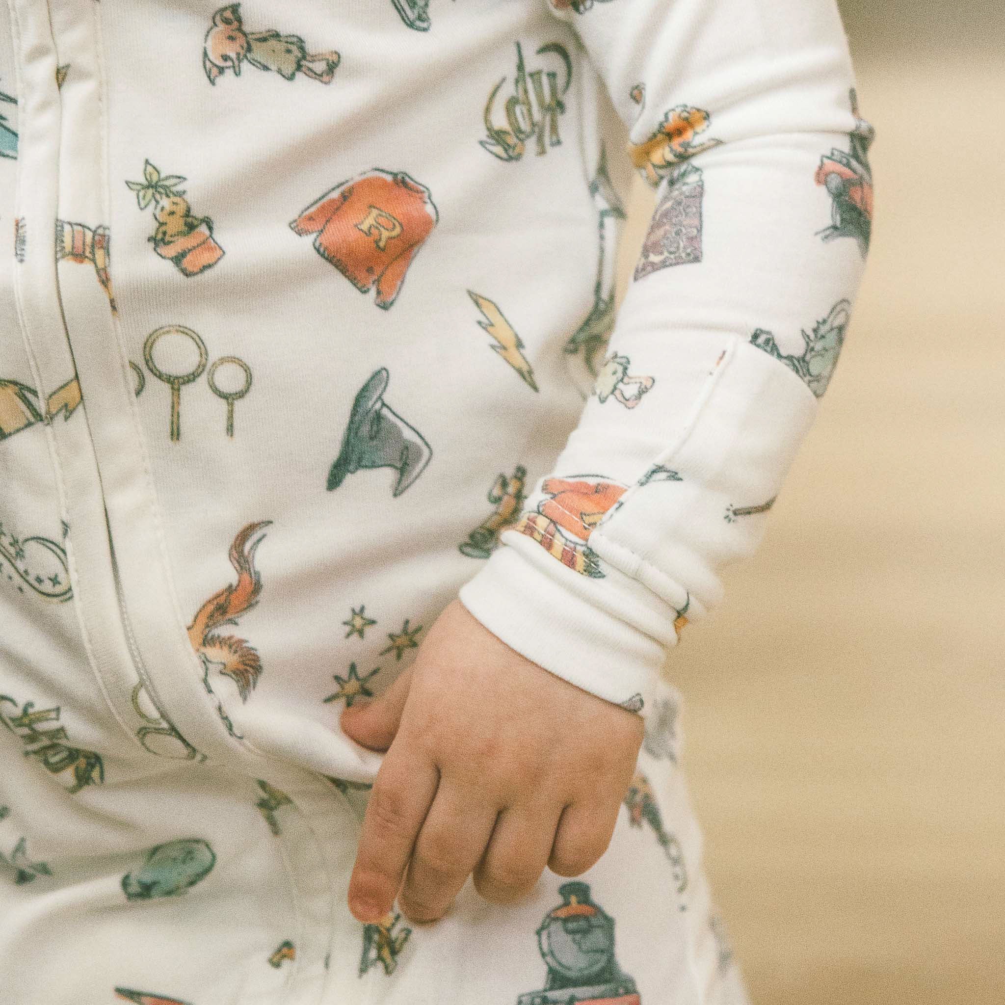 Zip-Up Footie Pajama - Wizarding World