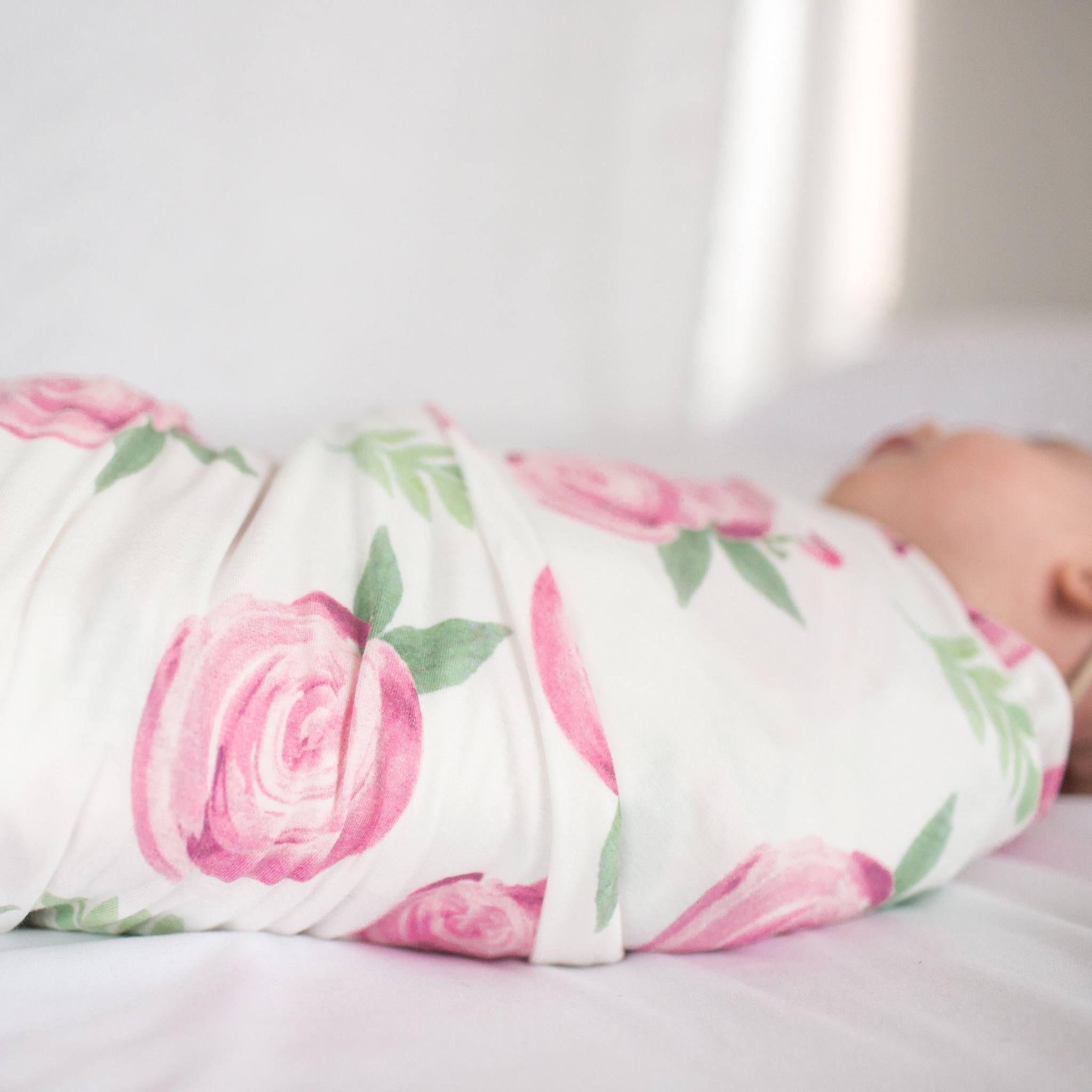 Knit Swaddle Blanket - Grace