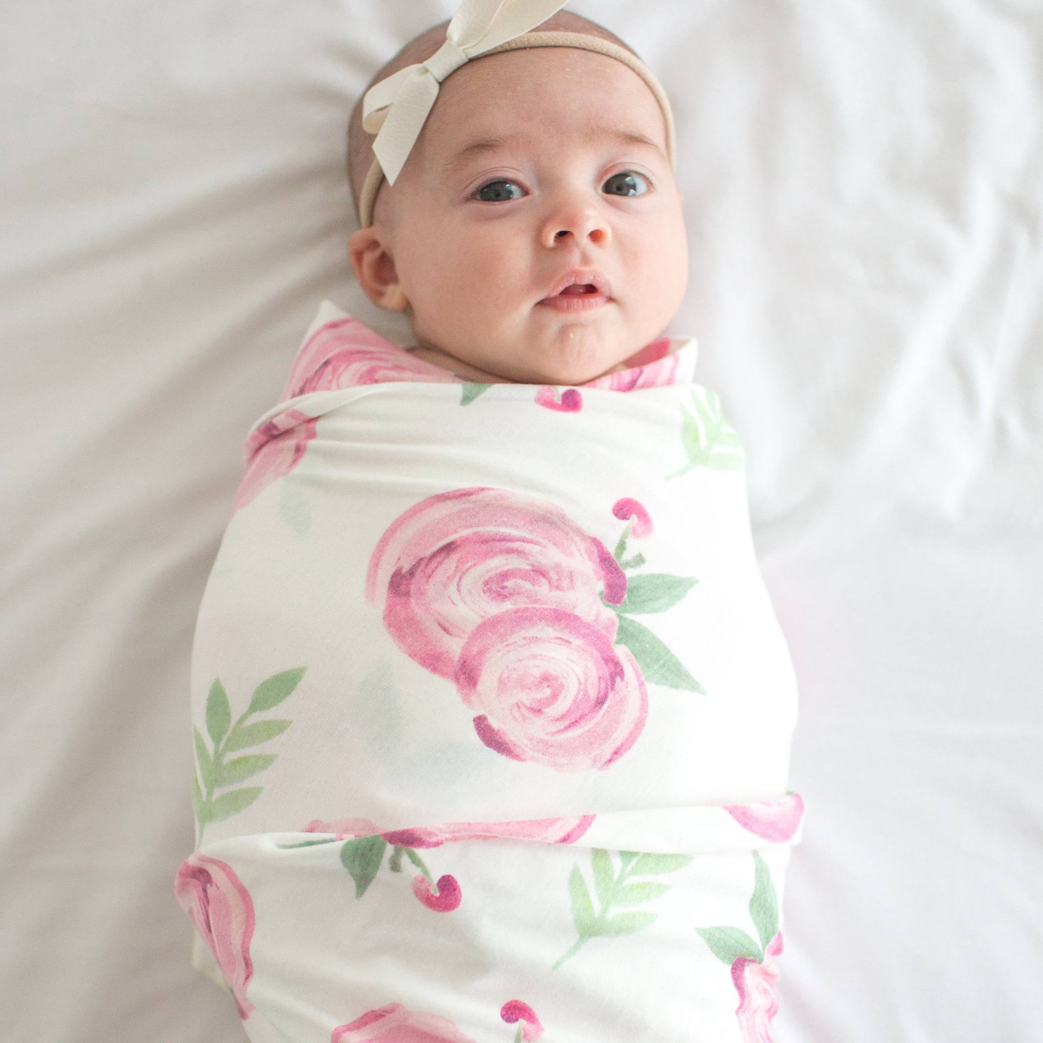 Knit Swaddle Blanket - Grace