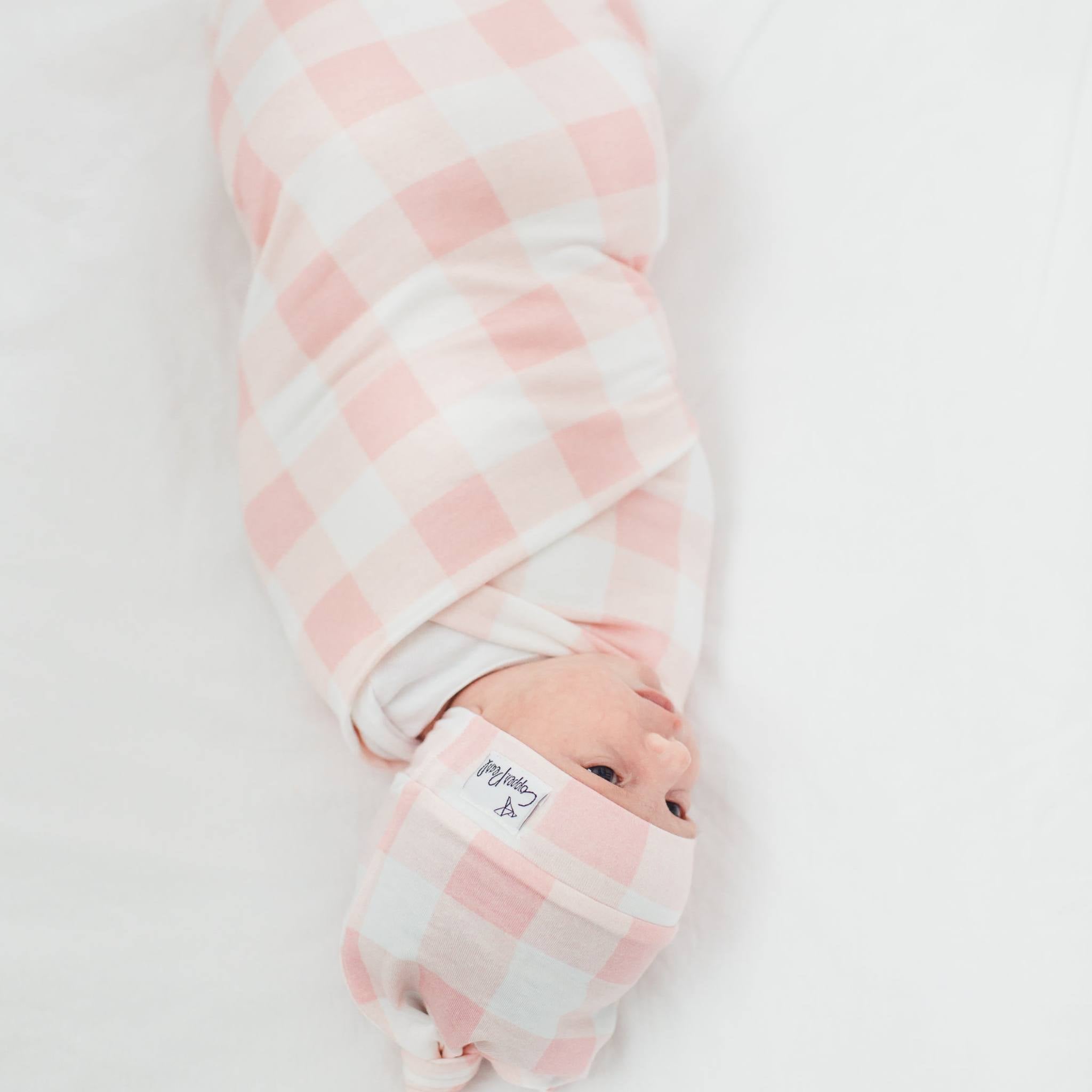Knit Swaddle Blanket - London
