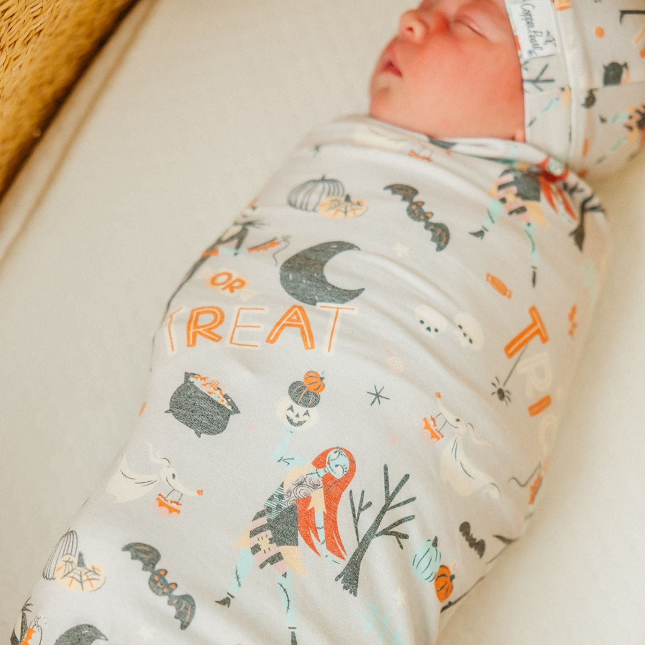 Knit Swaddle Blanket - Nightmare Before Christmas