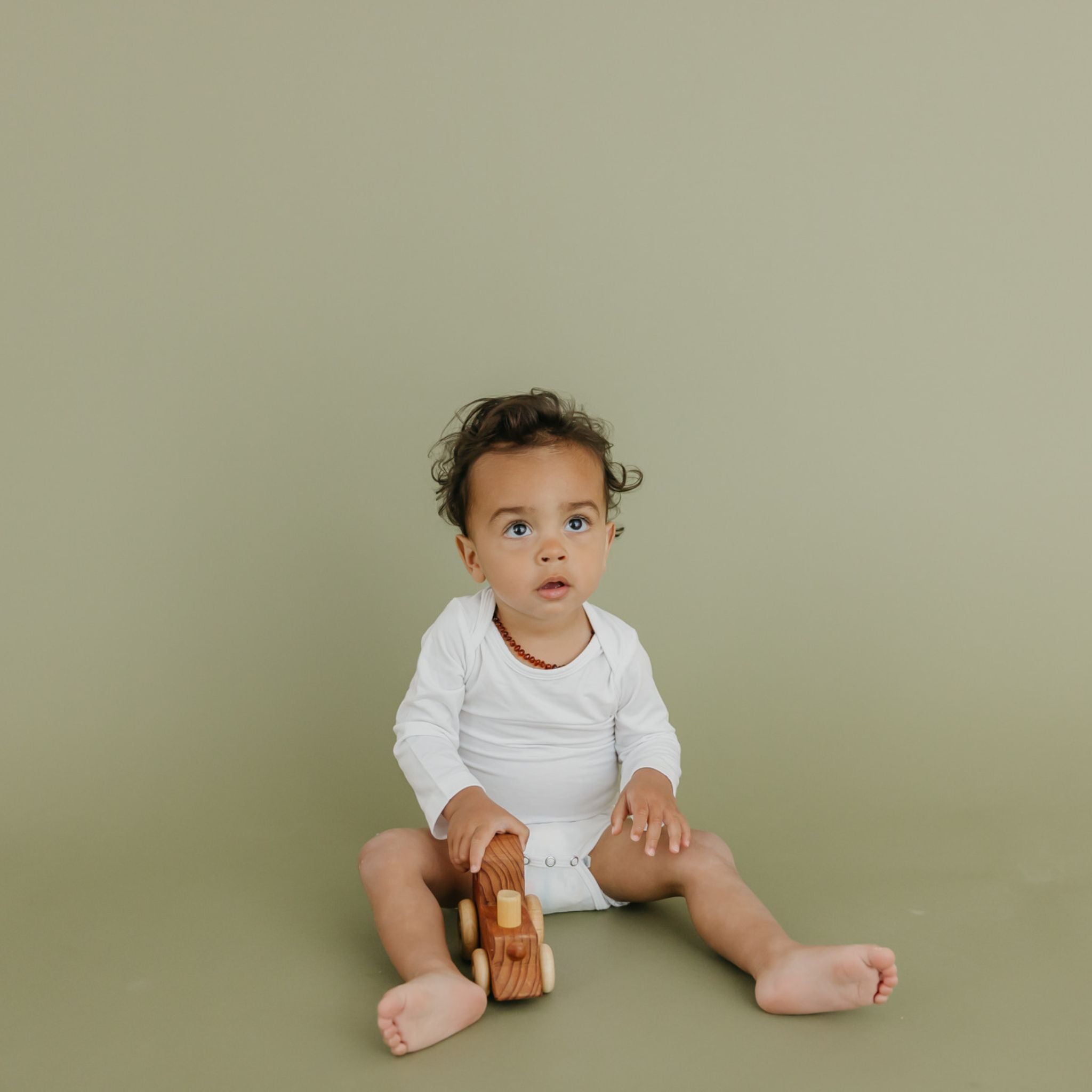 Long Sleeve Bodysuit - Dove