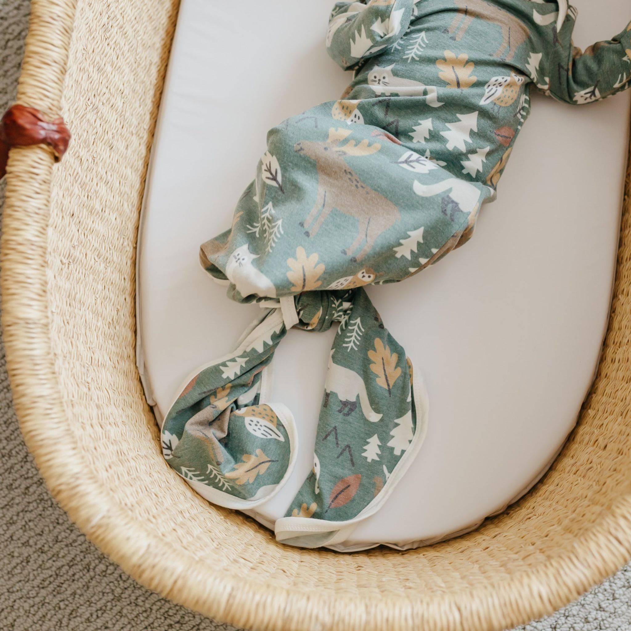 Newborn Knotted Gown - Atwood