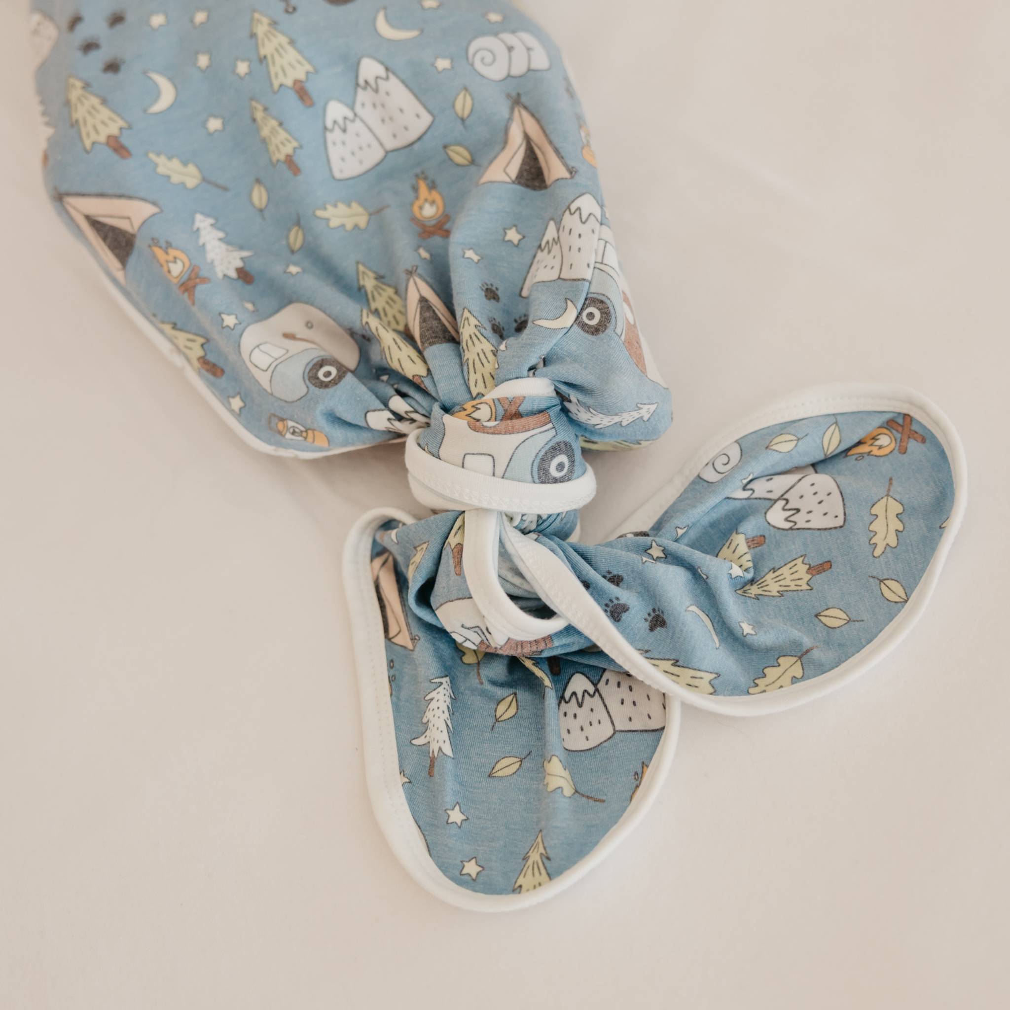 Newborn Knotted Gown - Bridger