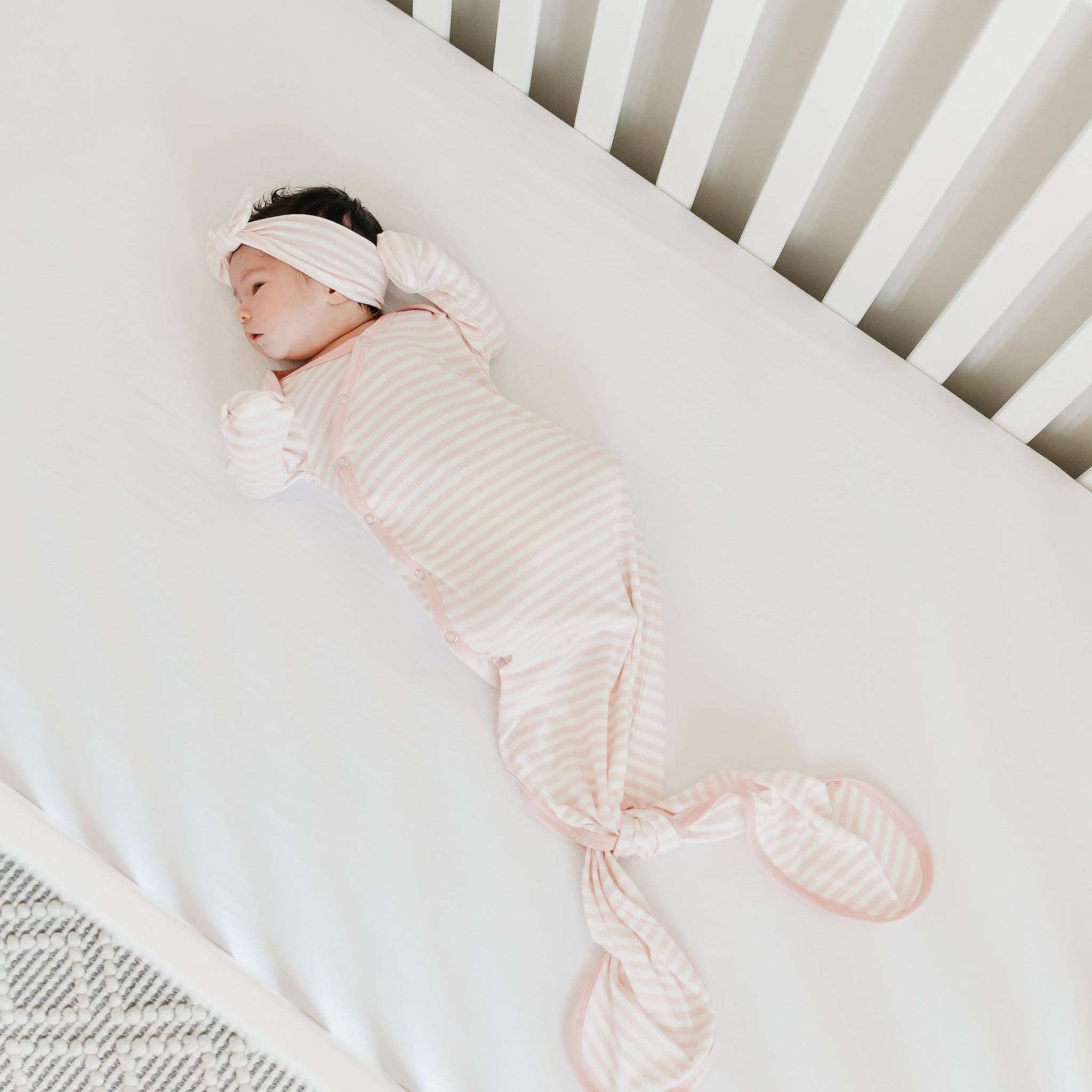 Newborn Knotted Gown - Winnie