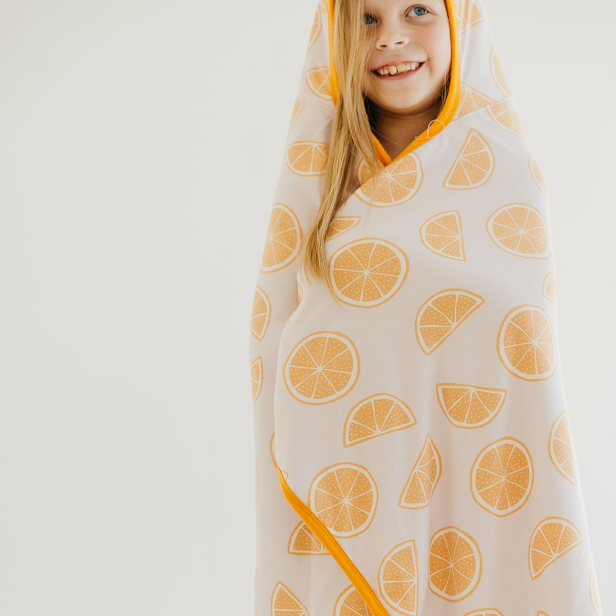 Premium Big Kid Hooded Towel - Cutie