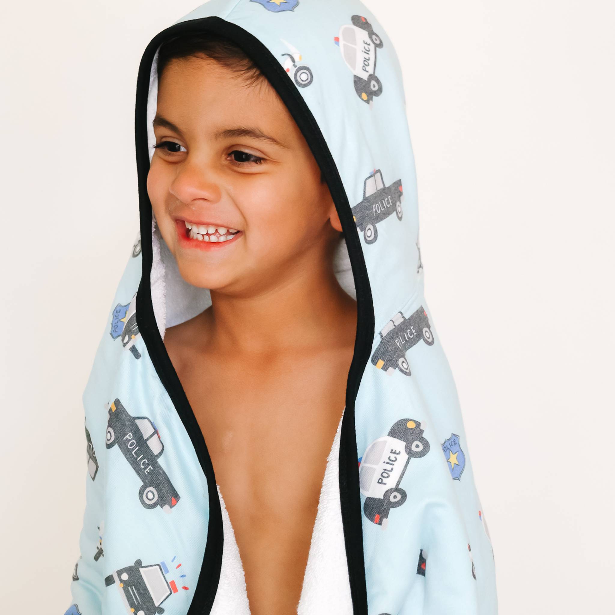 Premium Big Kid Hooded Towel - Leo