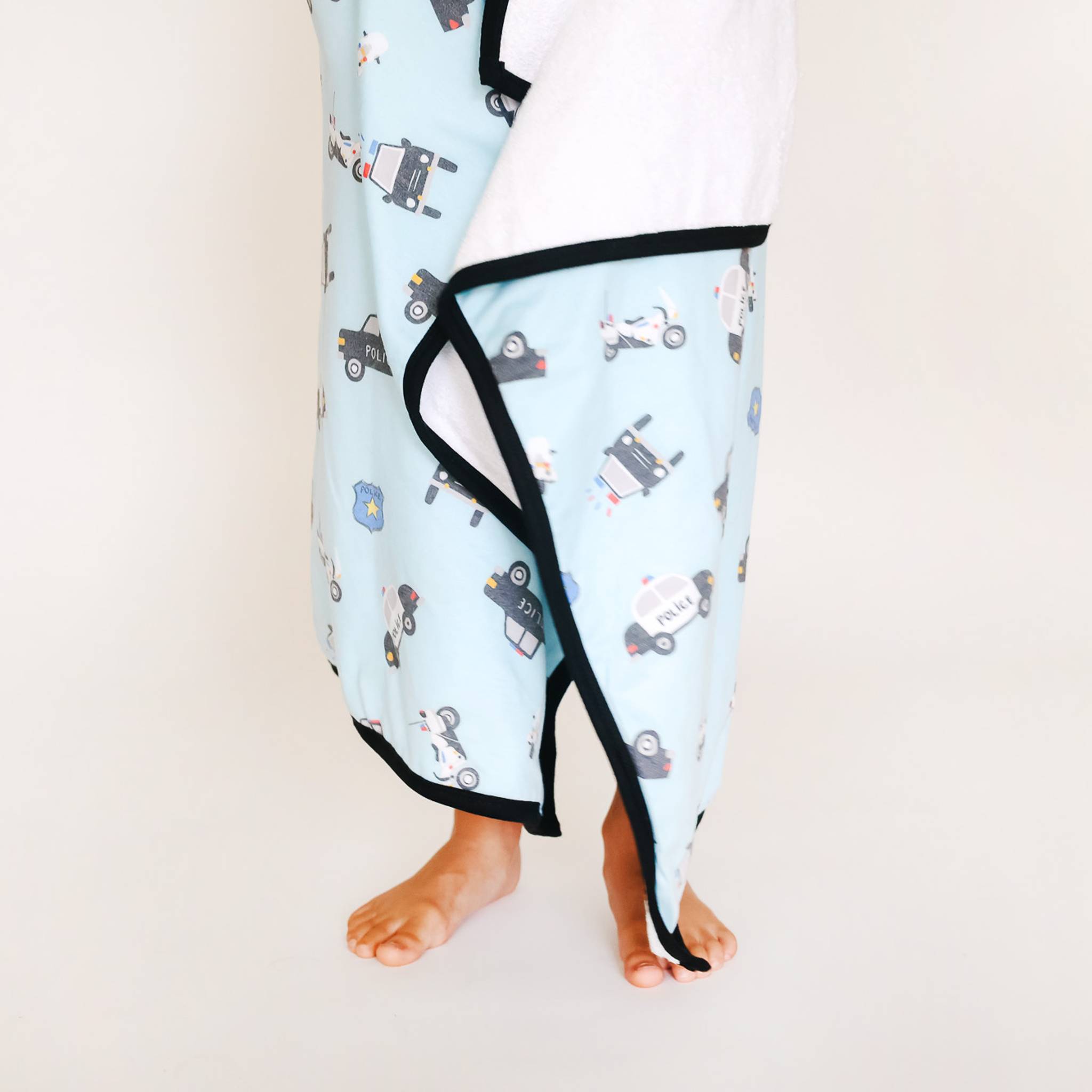 Premium Big Kid Hooded Towel - Leo