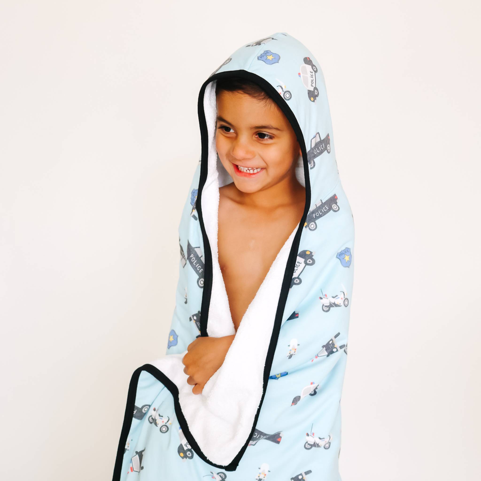 Premium Big Kid Hooded Towel - Leo