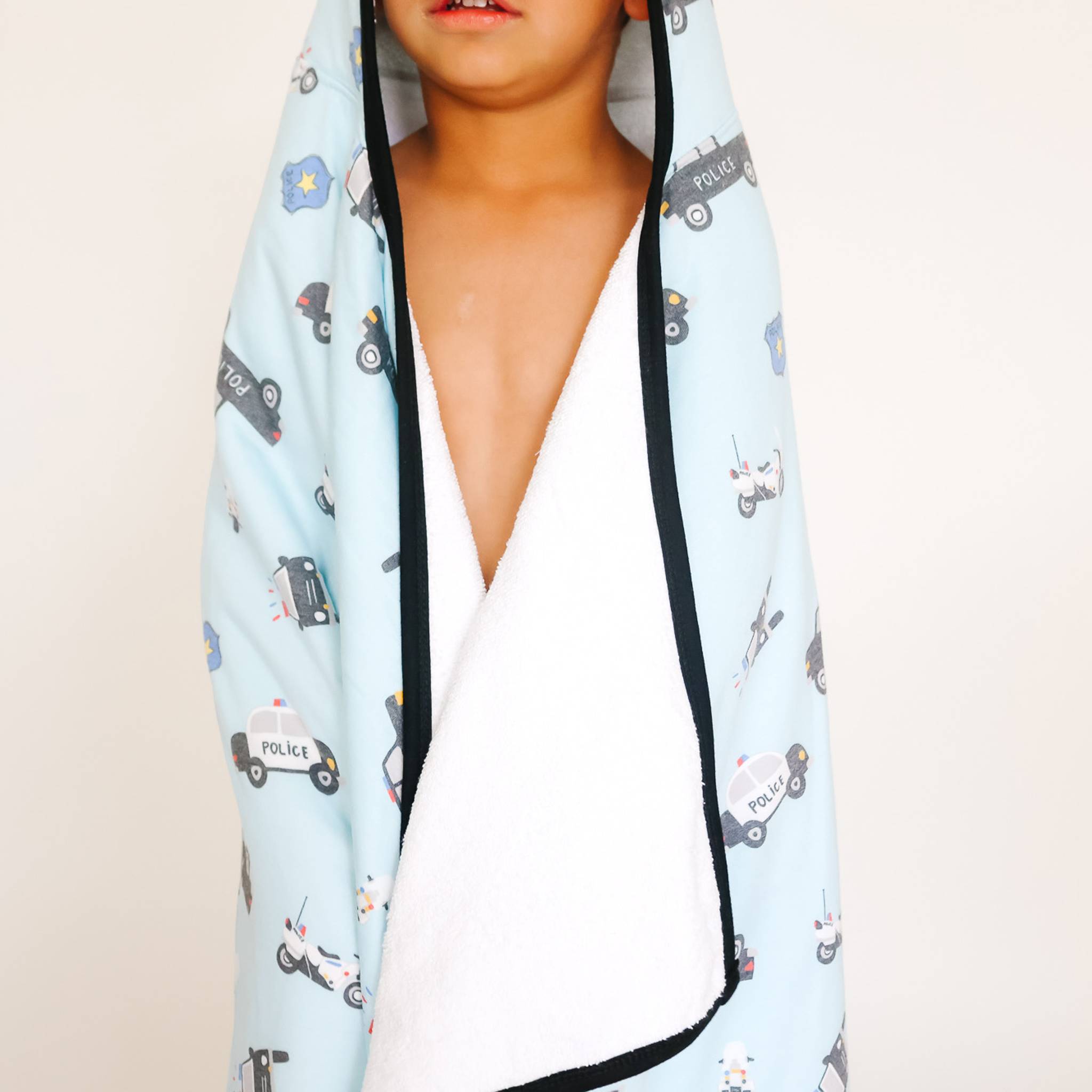 Premium Big Kid Hooded Towel - Leo