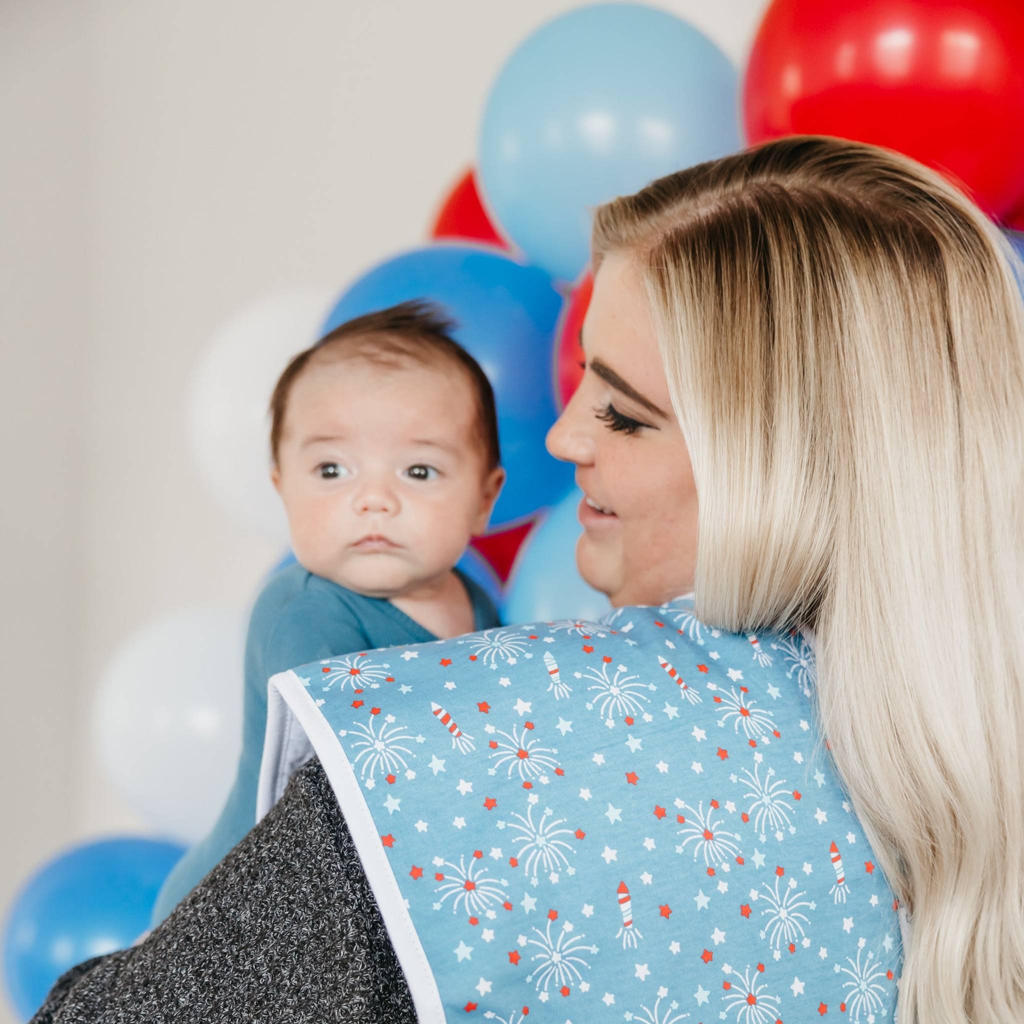 Premium Burp Cloths - Spangled