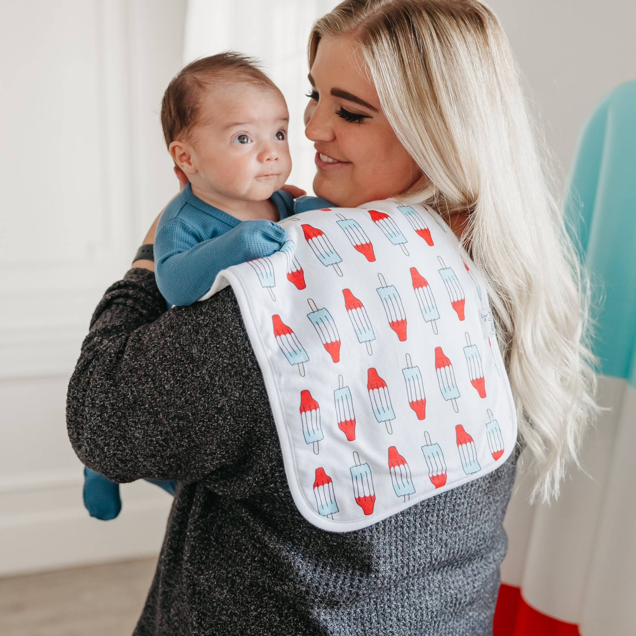 Premium Burp Cloths - Spangled