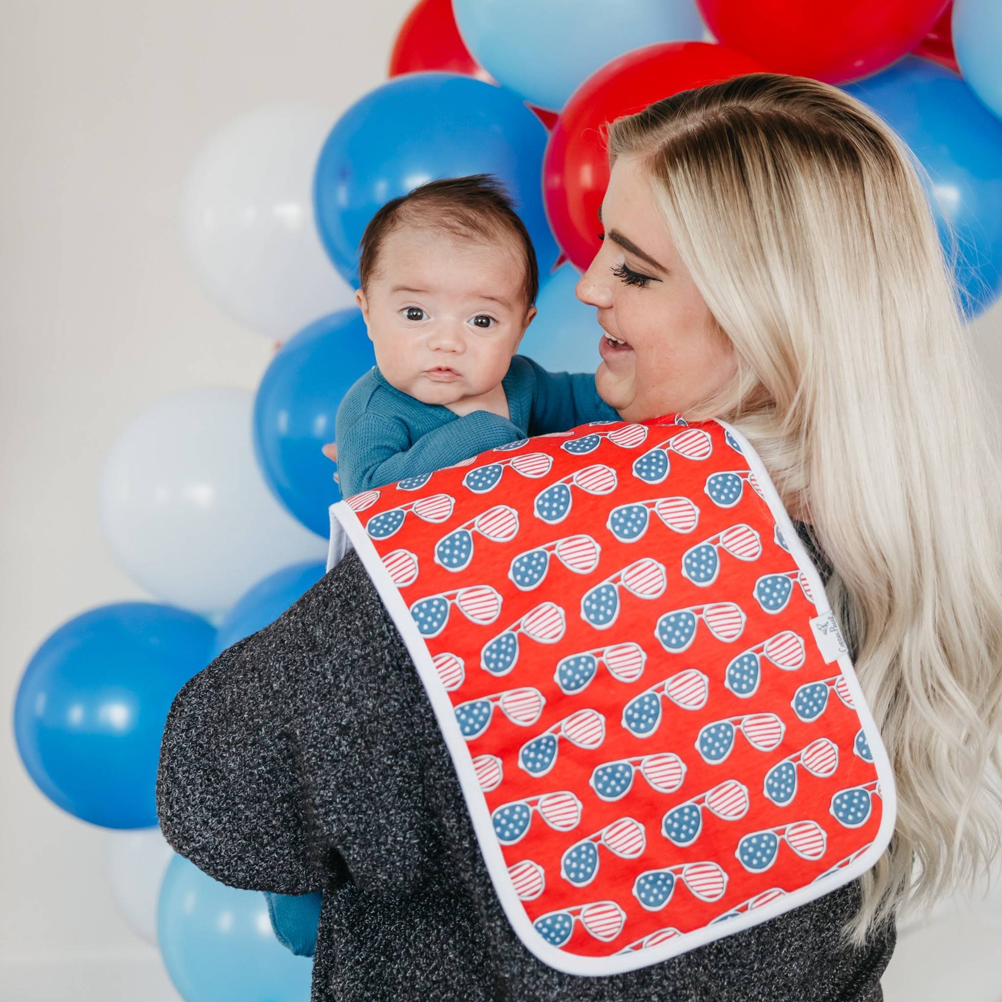 Premium Burp Cloths - Spangled