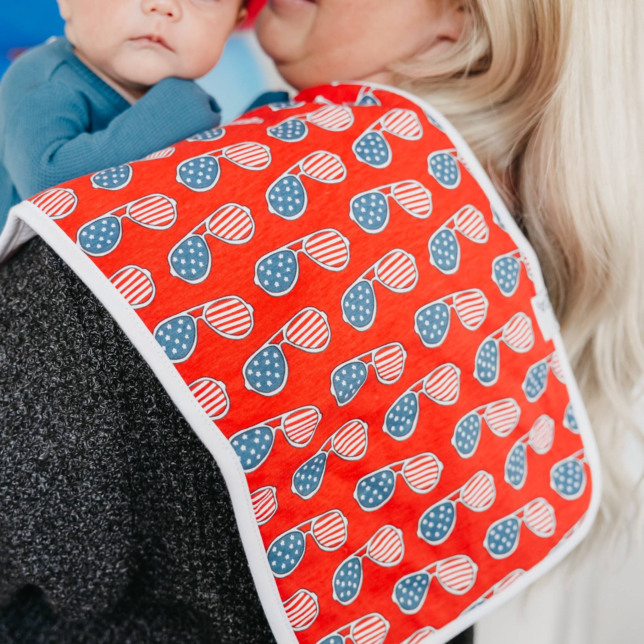 Premium Burp Cloths - Spangled