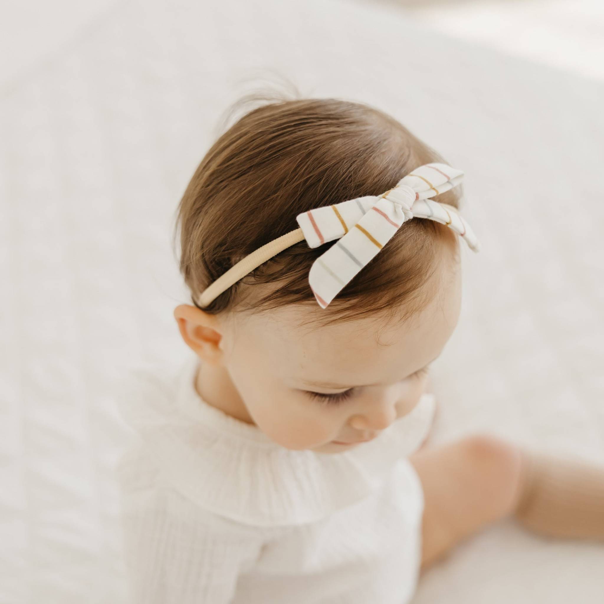 Ribbon Nylon Bow - Piper