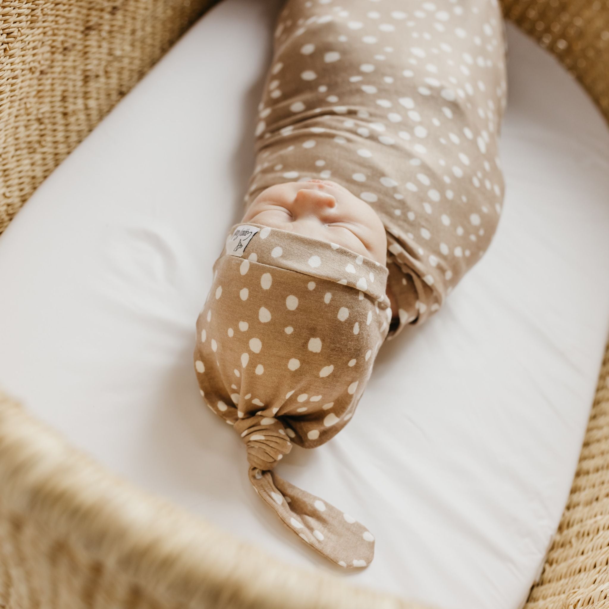 Top Knot Hat - Fawn