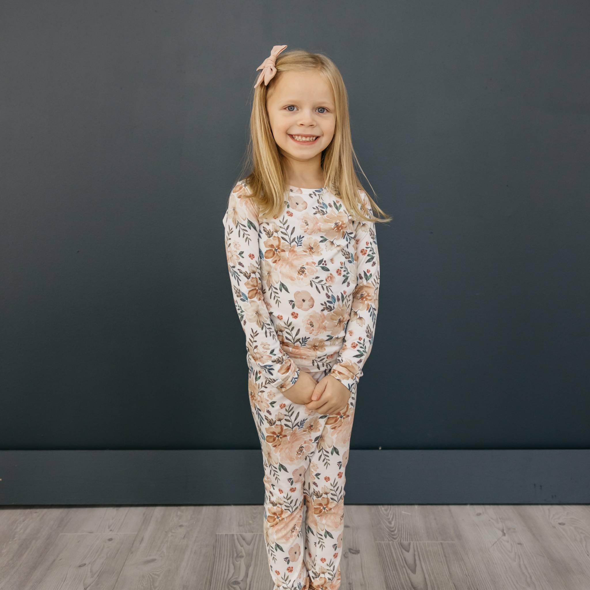 2pc Long Sleeve Pajama Set - Autumn