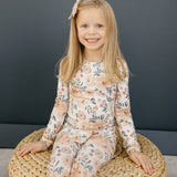 2pc Long Sleeve Pajama Set - Autumn