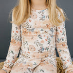 2pc Long Sleeve Pajama Set - Autumn