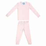 2pc Long Sleeve Pajama Set - Blush