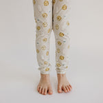 2pc Long Sleeve Pajama Set - Chip