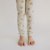 2pc Long Sleeve Pajama Set - Chip