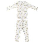2pc Long Sleeve Pajama Set - Chip
