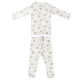 2pc Long Sleeve Pajama Set - Chip
