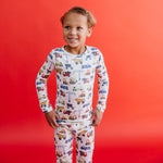 2pc Long Sleeve Pajama Set - Diesel