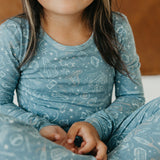 2pc Long Sleeve Pajama Set - Hogwarts