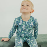 2pc Long Sleeve Pajama Set - Jurassic Park