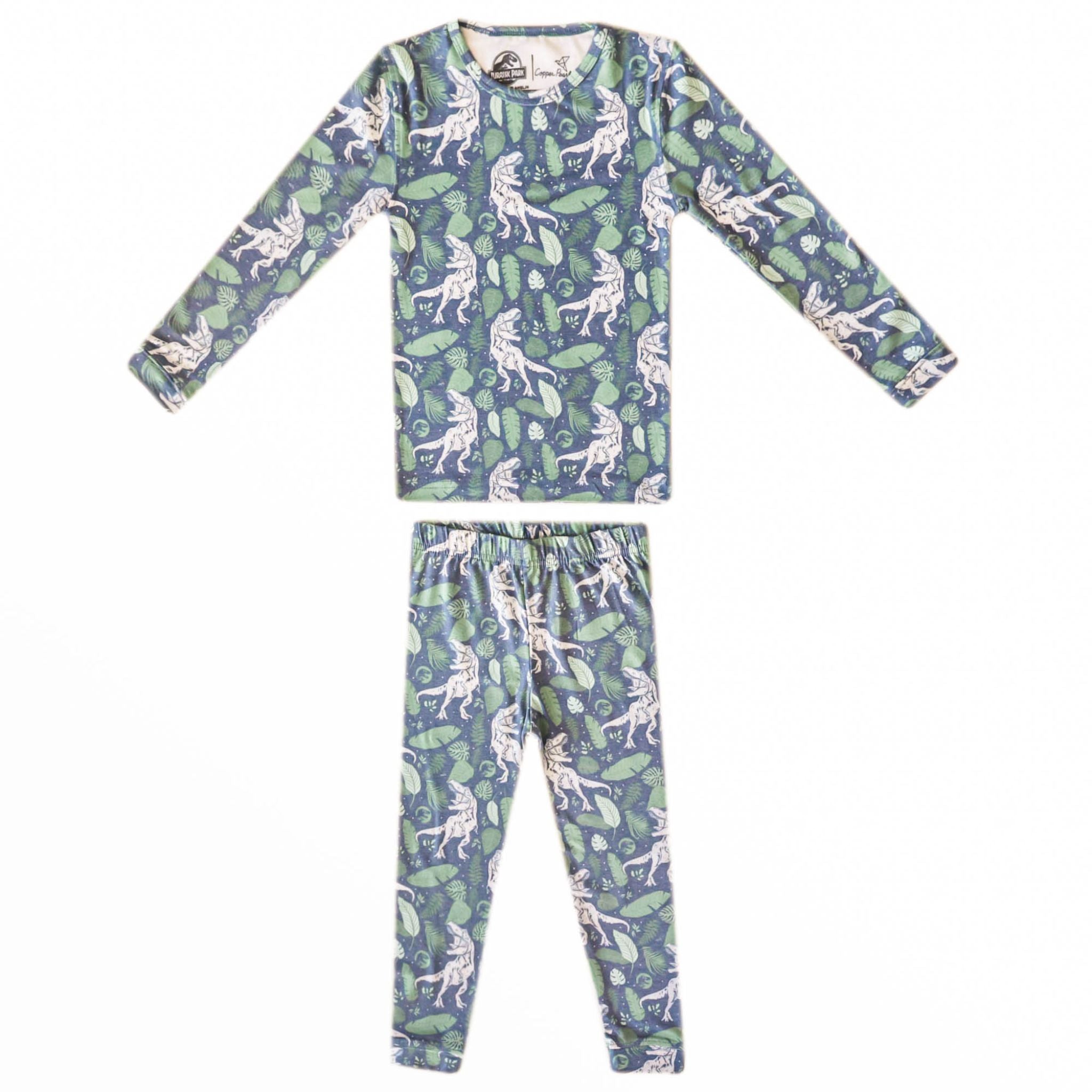 2pc Long Sleeve Pajama Set - Jurassic Park