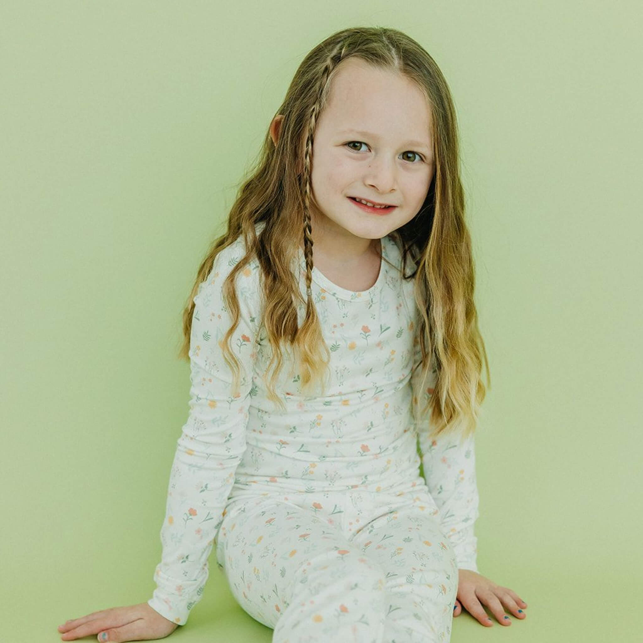 2pc Long Sleeve Pajama Set - Mabel