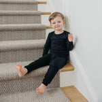 2pc Long Sleeve Pajama Set - Midnight
