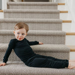 2pc Long Sleeve Pajama Set - Midnight
