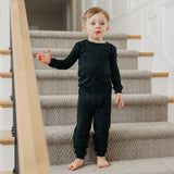 2pc Long Sleeve Pajama Set - Midnight