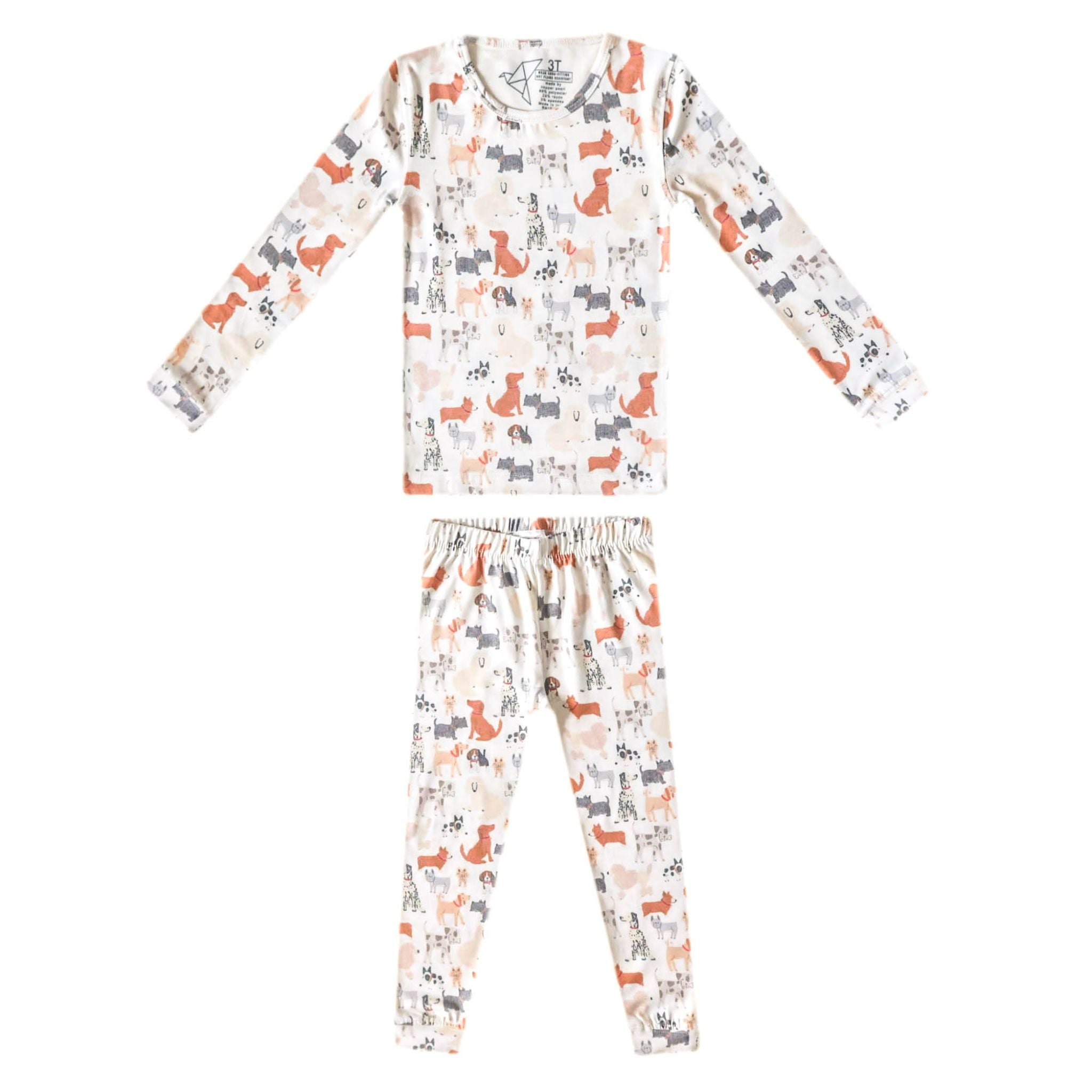 2pc Long Sleeve Pajama Set - Rufus