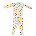 2pc Long Sleeve Pajama Set - Sesame Scribbles