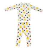 2pc Long Sleeve Pajama Set - Sesame Scribbles