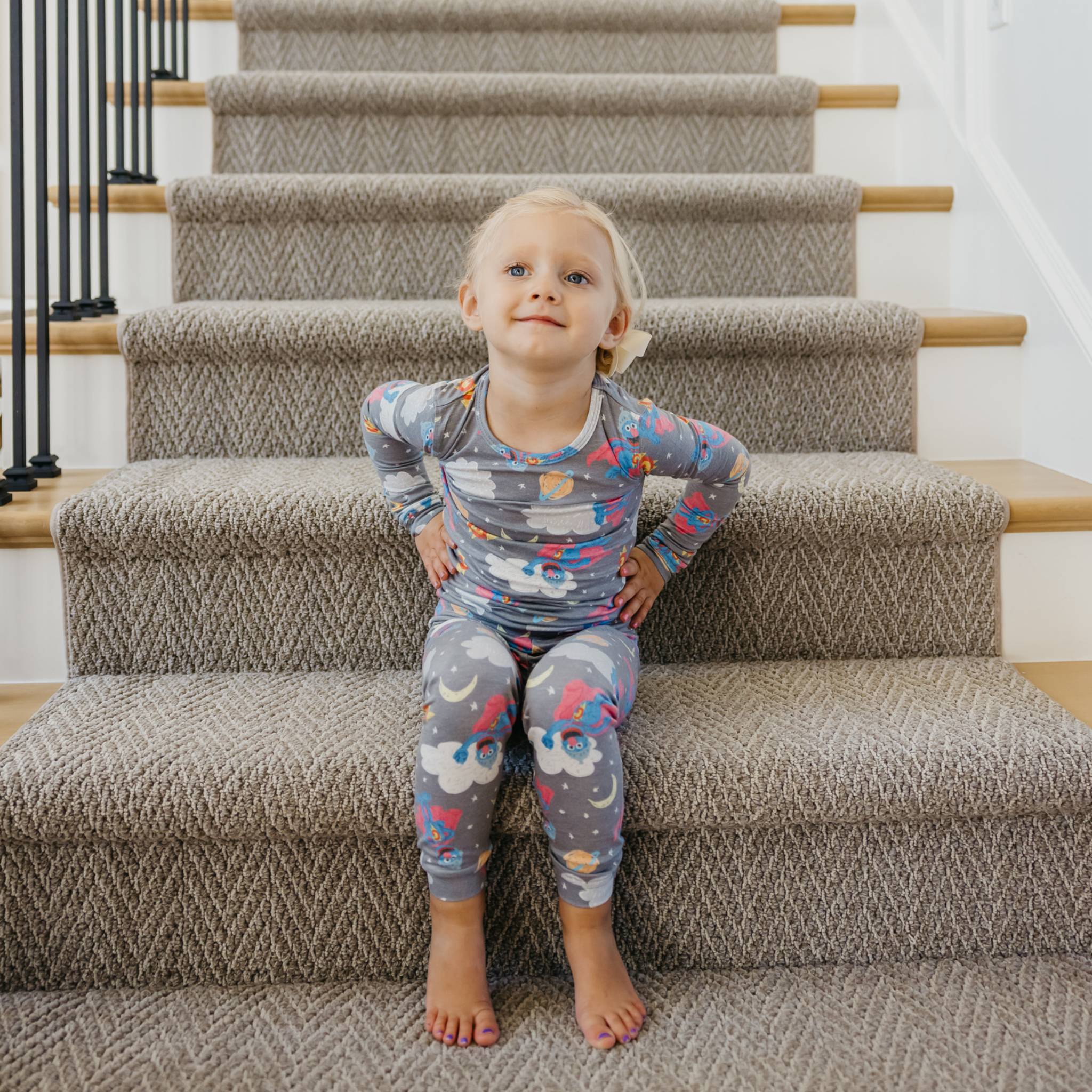 2pc Long Sleeve Pajama Set - Super Grover