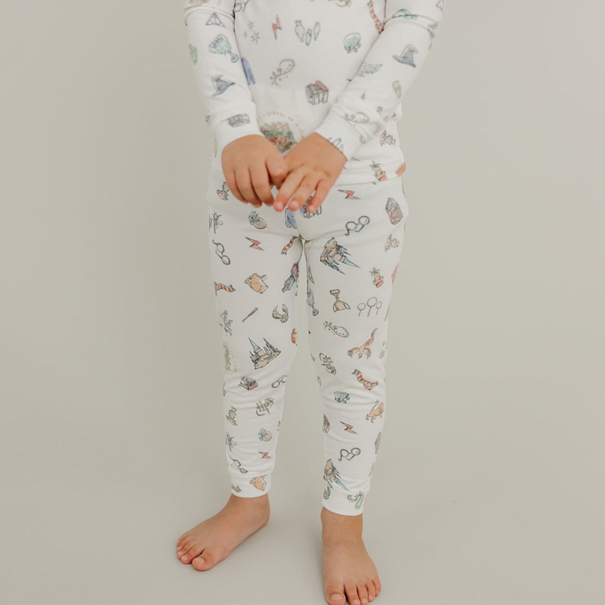 2pc Long Sleeve Pajama Set - Wizarding World