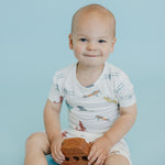 2pc Short Sleeve Pajama Set - Ace