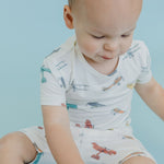2pc Short Sleeve Pajama Set - Ace