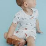 2pc Short Sleeve Pajama Set - Ace
