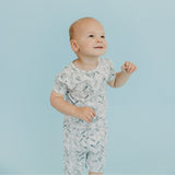 2pc Short Sleeve Pajama Set - Alta