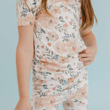 2pc Short Sleeve Pajama Set - Autumn